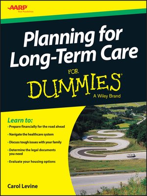 cover image of Planning For Long-Term Care For Dummies
